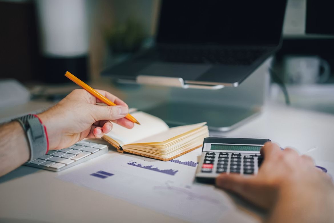 Accounting professionals at work